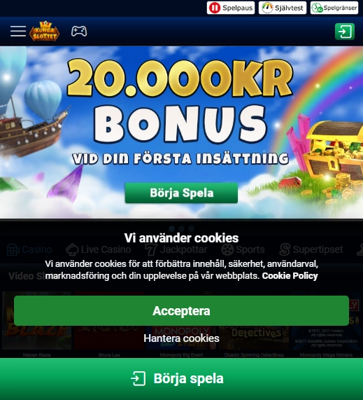 KungaSlottet Casino
